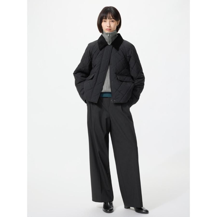 Uniqlo Smart Wide Straight Pants