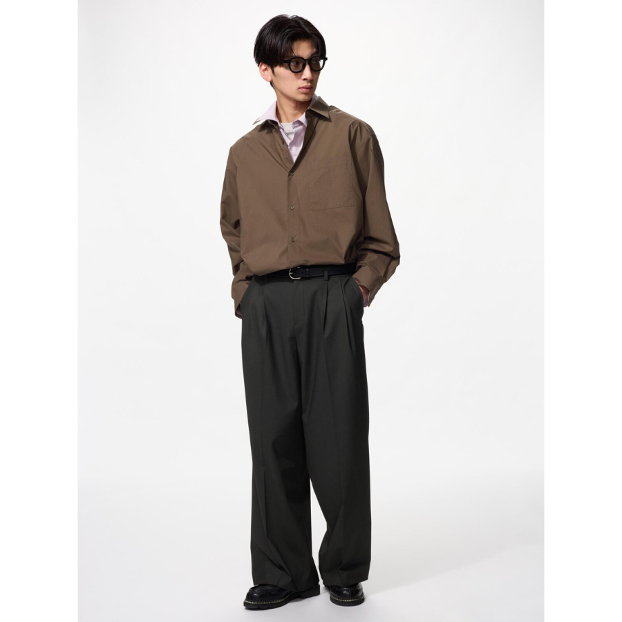 Uniqlo Smart Wide Straight Pants
