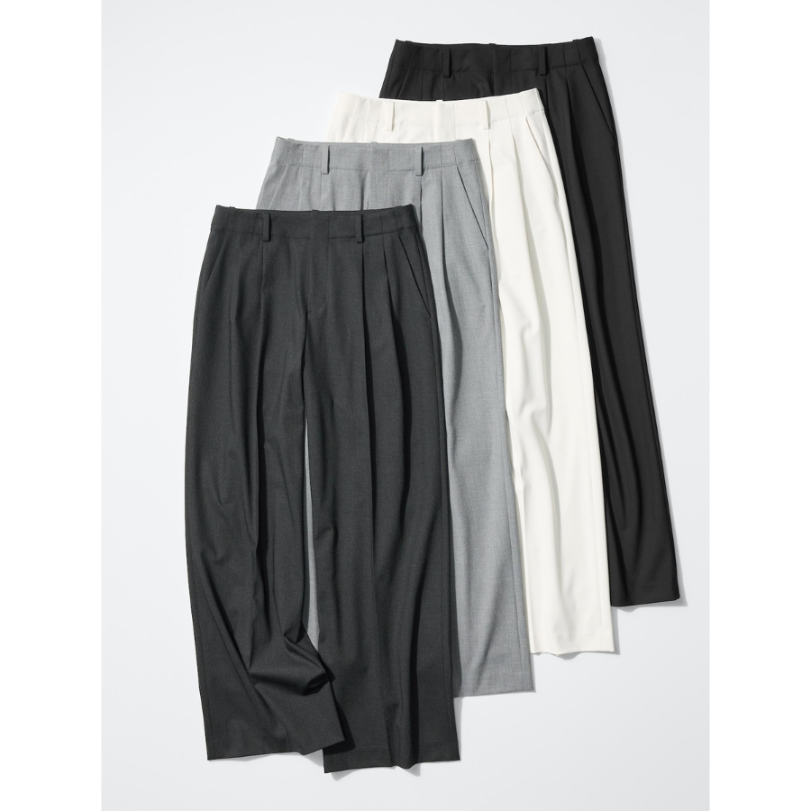 Uniqlo Smart Wide Straight Pants