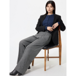 Uniqlo Brushed Jersey Wide Pants Herringbone