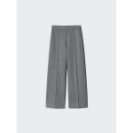 Uniqlo Brushed Jersey Wide Pants Herringbone