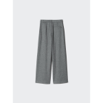 Uniqlo Brushed Jersey Wide Pants Herringbone