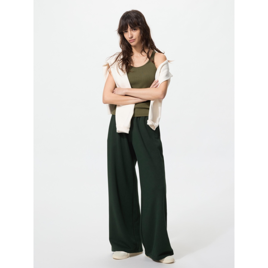 Uniqlo Sweat Wide Pants Long