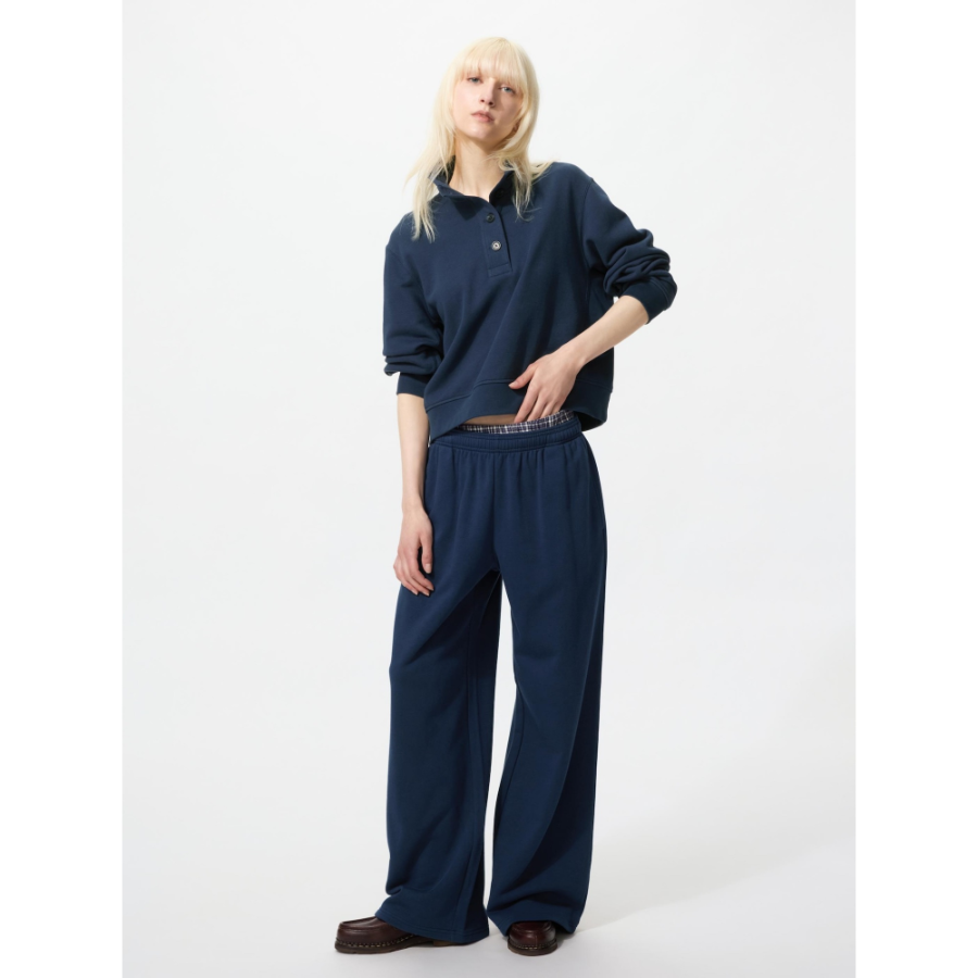 Uniqlo Sweat Wide Pants Long