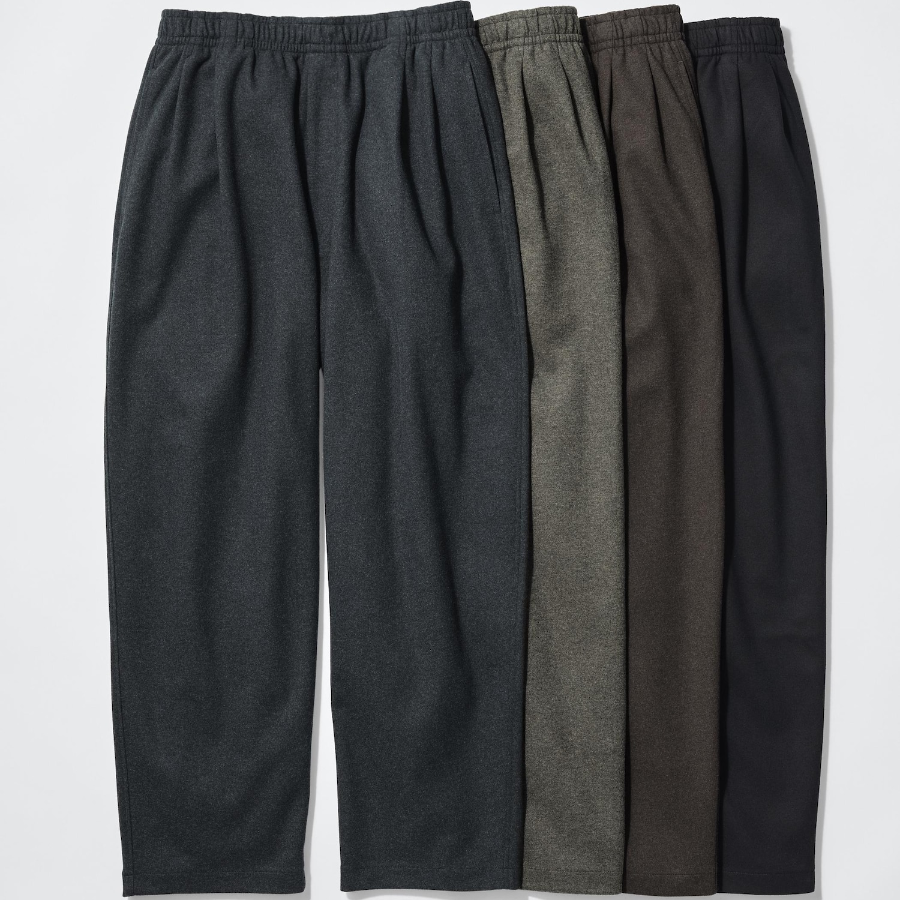 Uniqlo Brushed Jersey Wide Pants