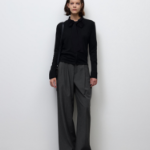 Uniqlo GU Tuck Wide Pants
