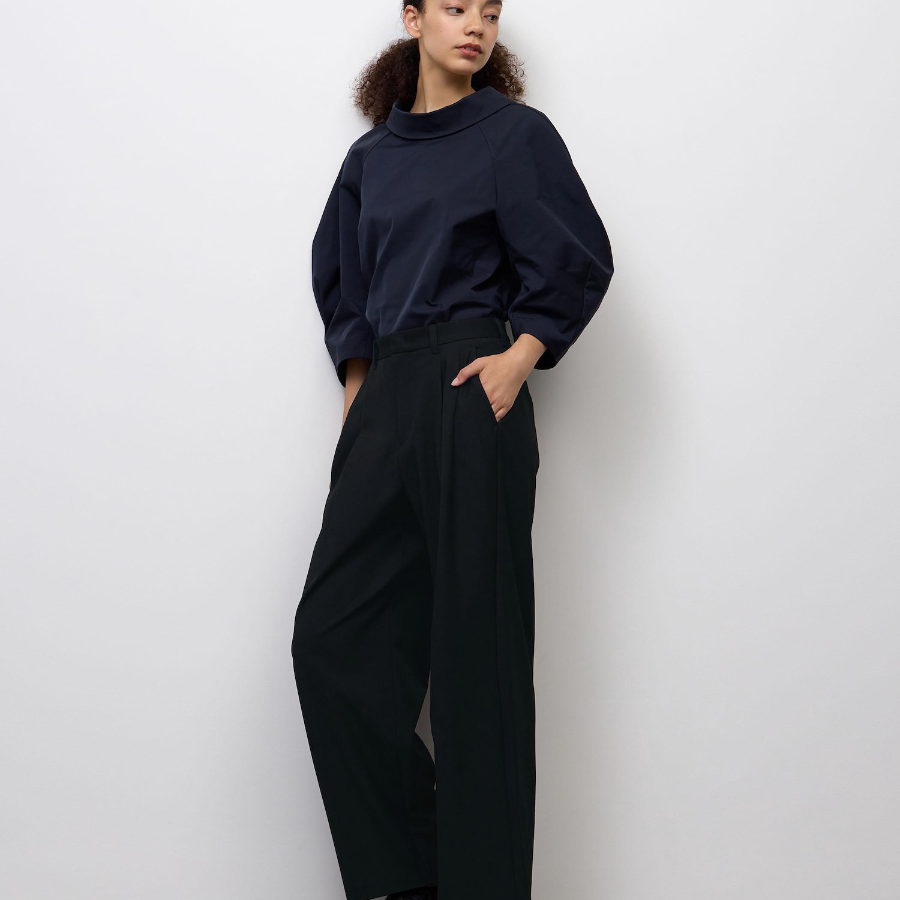 Uniqlo GU Tuck Wide Pants