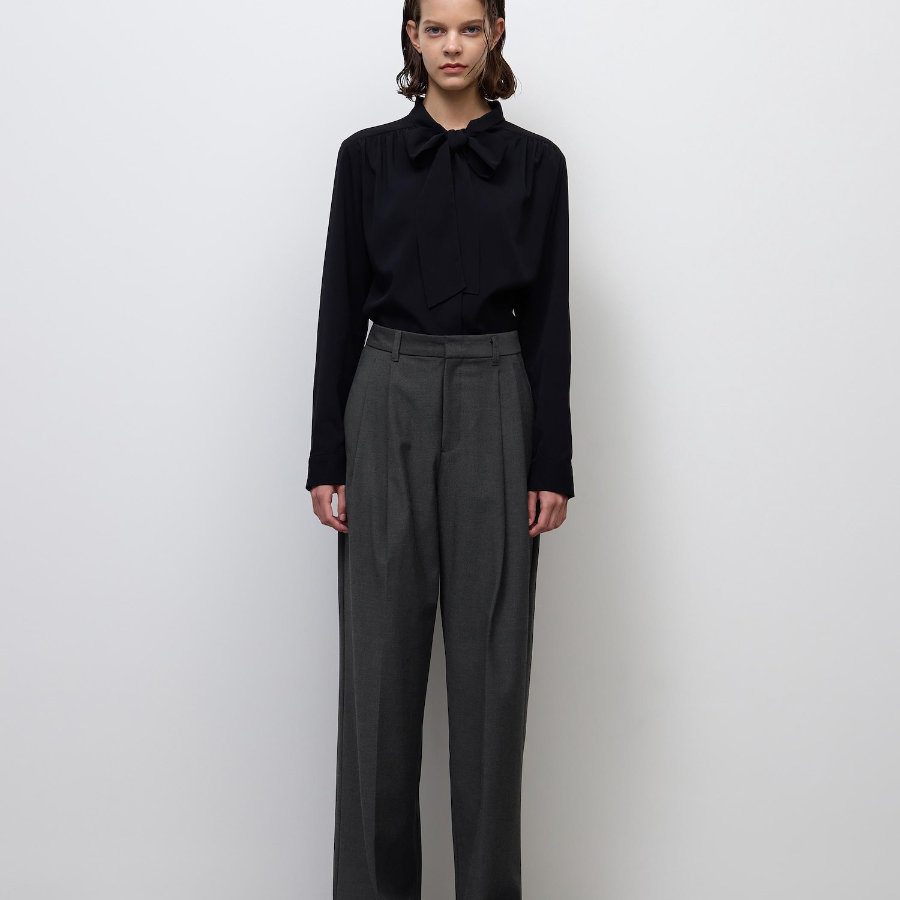 Uniqlo GU Tuck Wide Pants