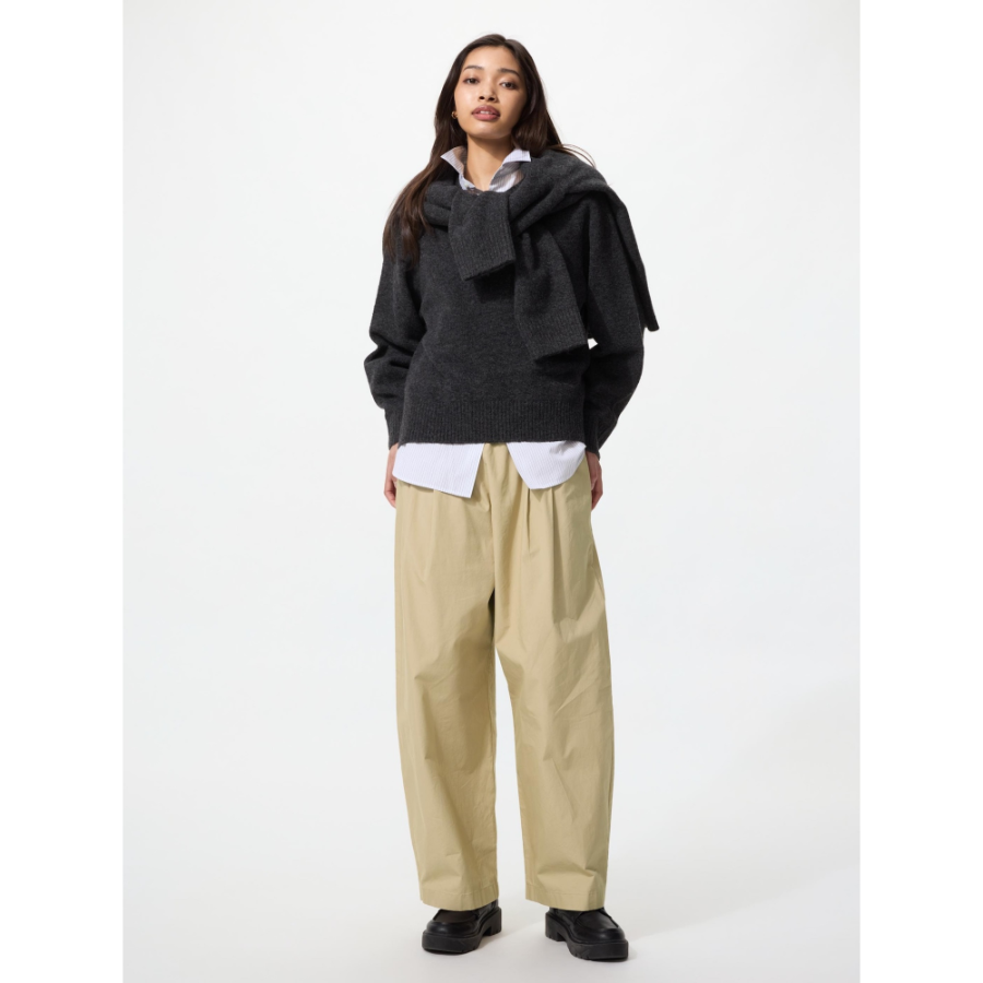 Uniqlo Cotton Volume Easy Pants