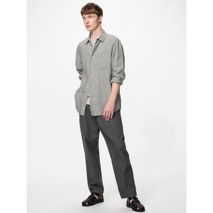 Uniqlo Stretch Easy Ankle Pants Denim