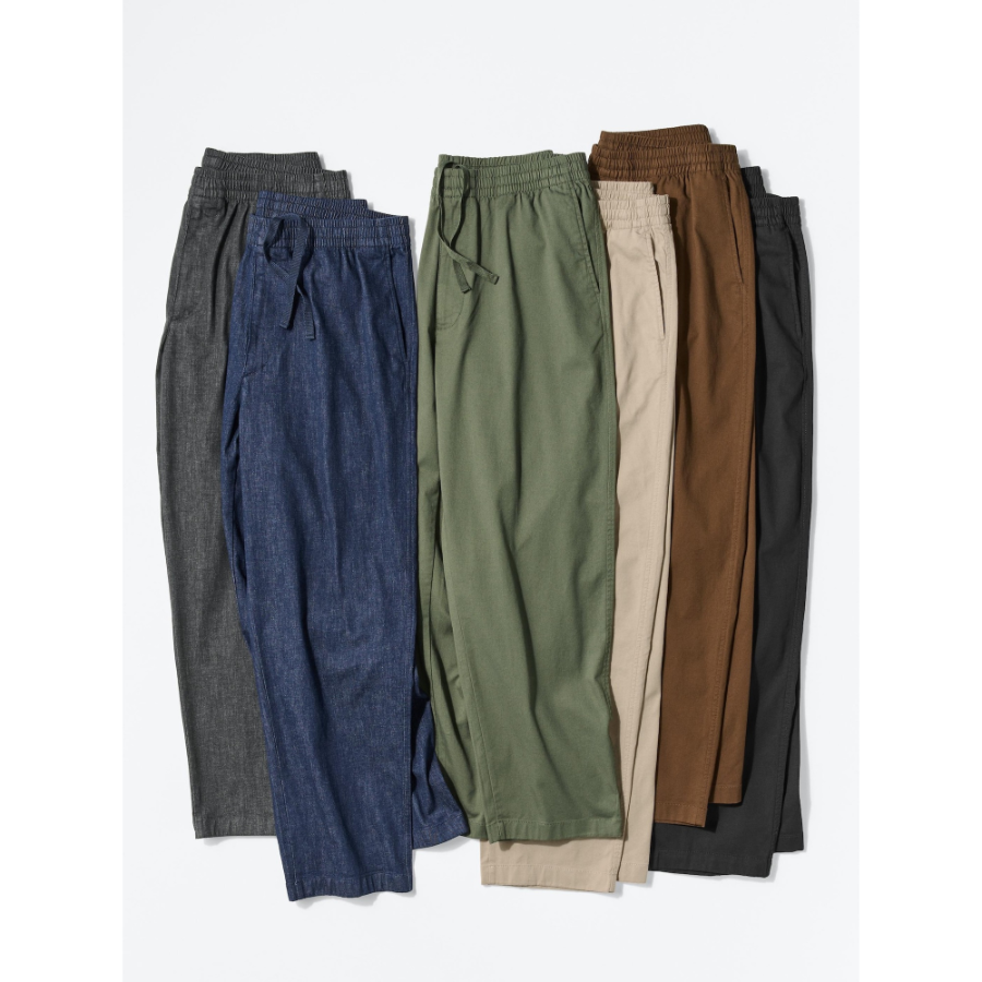 Uniqlo Stretch Easy Ankle Pants Denim