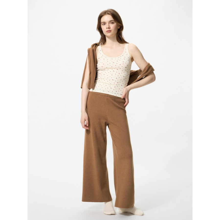 Uniqlo Washable Knit Pants Smooth