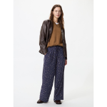 Uniqlo Ribbed Wide Easy Pants Flower