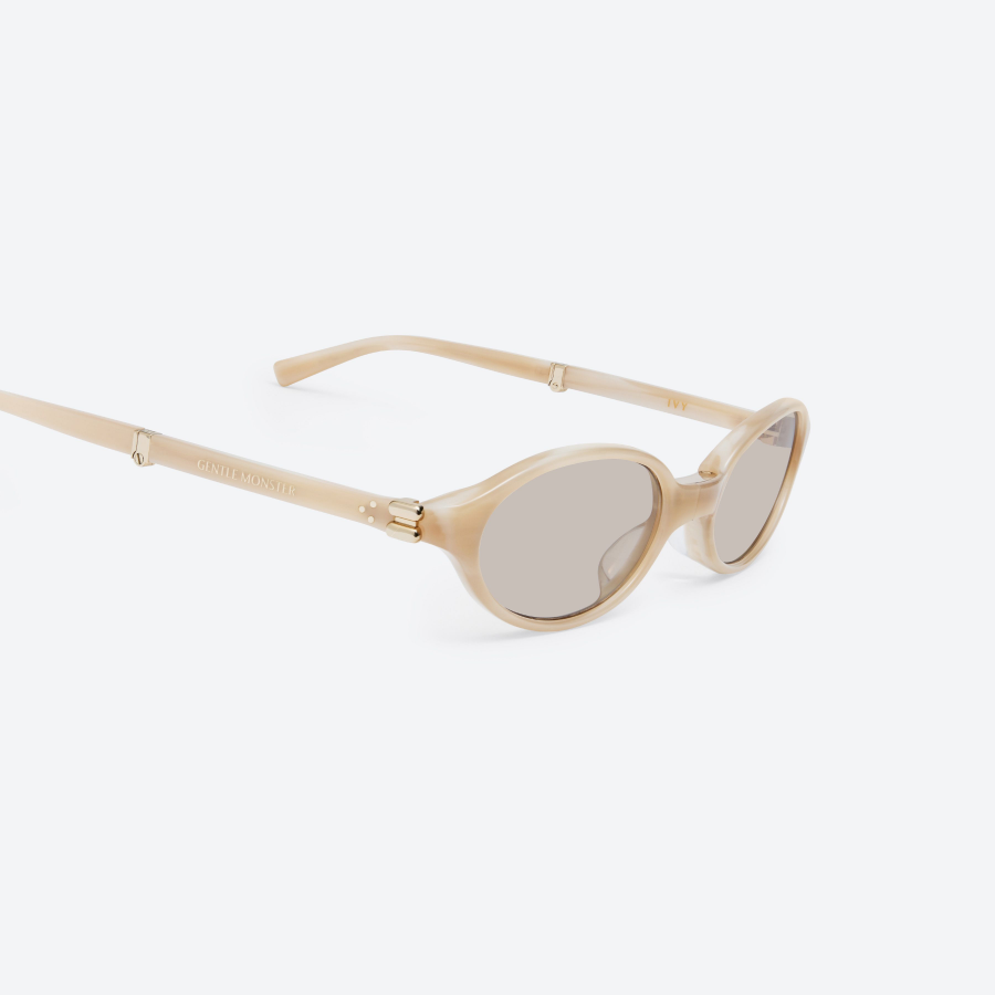 Gentle Monster Ivy IVD1 цвет: ivory / коричневый
