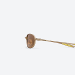 Gentle Monster Pitot M038 цвет: золотистый / коричневый