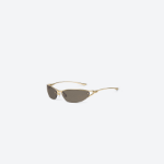 Gentle Monster Futura 03 цвет: золотистый / коричневый
