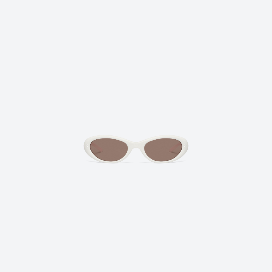 Gentle Monster Cinnamon W2 цвет: белый / коричневый