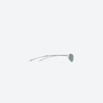 Gentle Monster Brutal 02 цвет: серебристый / зелёный
