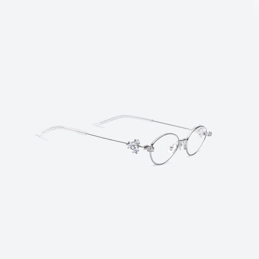 Gentle Monster Carat 02 цвет: серебристый / прозрачный