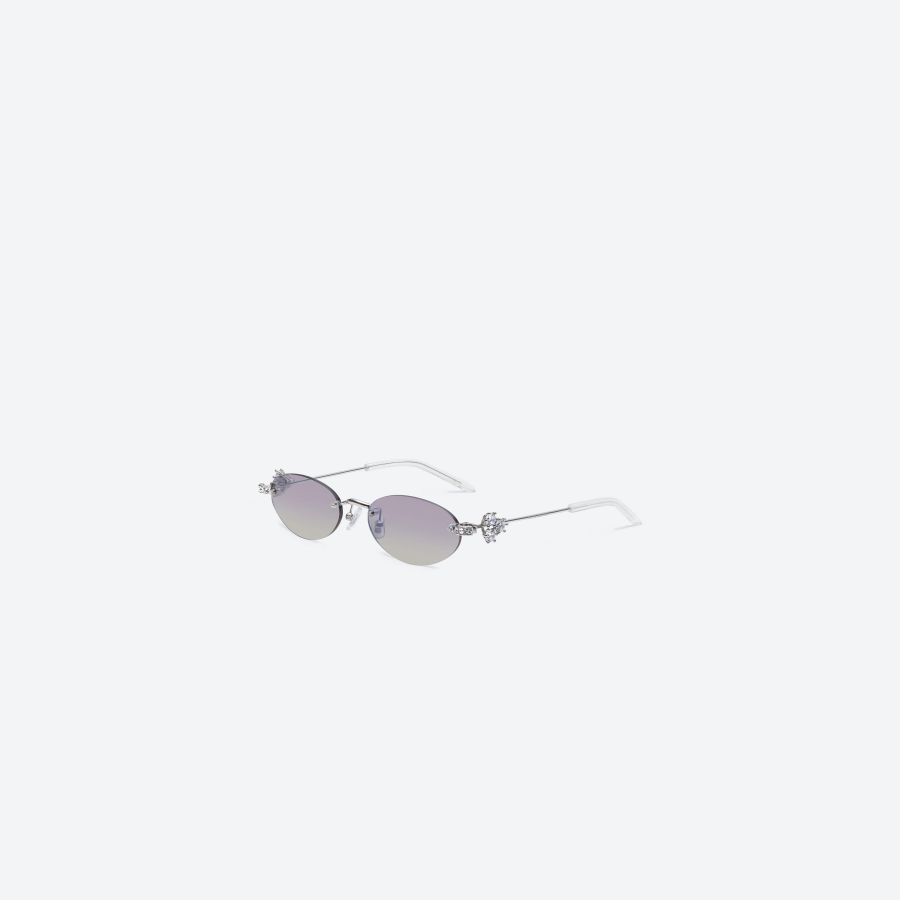 Gentle Monster Orora 02(VYG) цвет: серебристый / фиолетовый