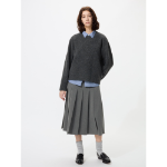 Uniqlo Wide Pleated Midi Skirt
