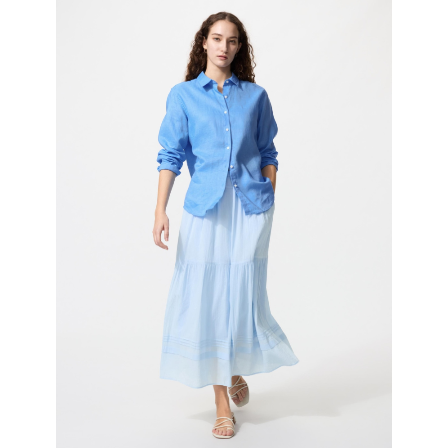 Uniqlo Tiered Maxi Skirt