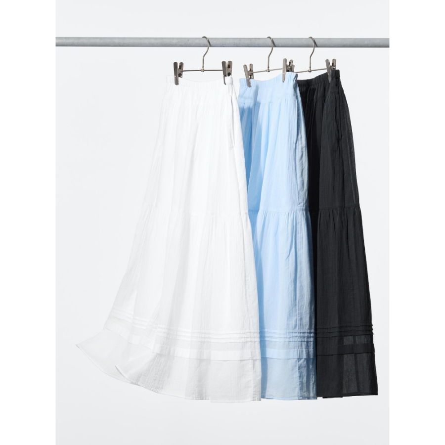 Uniqlo Tiered Maxi Skirt