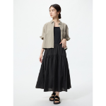 Uniqlo Nylon Gathering Skirt