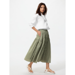Uniqlo Nylon Gathering Skirt