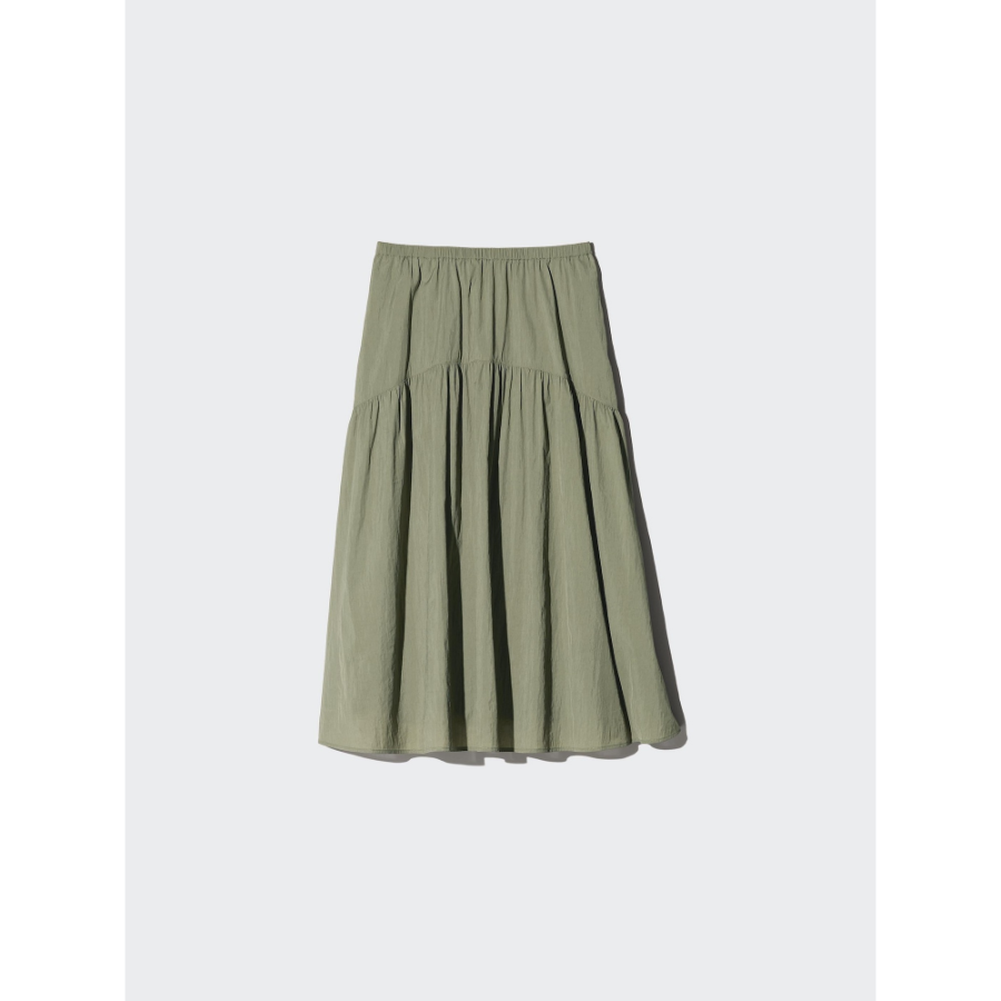 Uniqlo Nylon Gathering Skirt