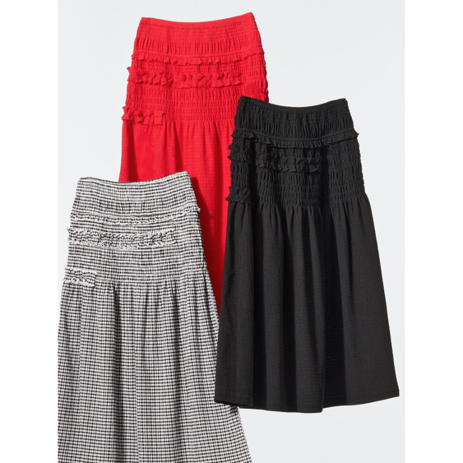 Uniqlo Shirring Skirt