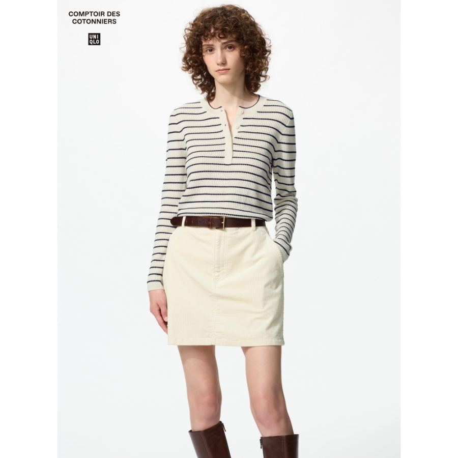 Uniqlo Corduroy Mini Skirt