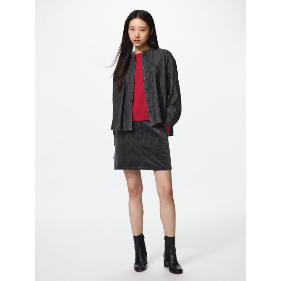 Uniqlo Corduroy Mini Skirt