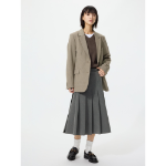 Uniqlo Wide Pleats Midi Skirt