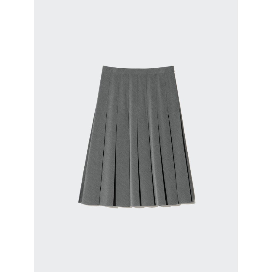 Uniqlo Wide Pleats Midi Skirt