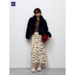 Uniqlo Flower Print Long Skirt
