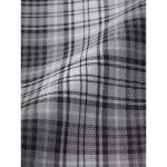 Uniqlo Side Button Pleated Check Skirt