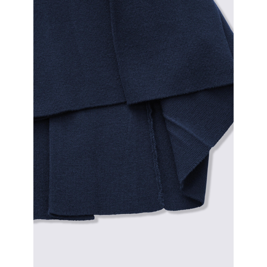 Uniqlo Knit Pleated Mini Skirt