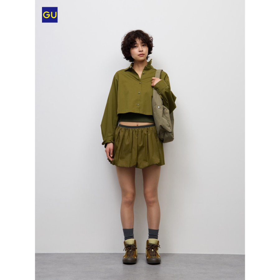 Uniqlo Low Waist Balloon Mini Skirt