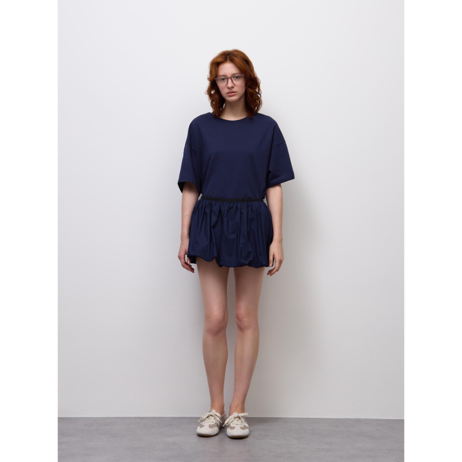 Uniqlo Low Waist Balloon Mini Skirt