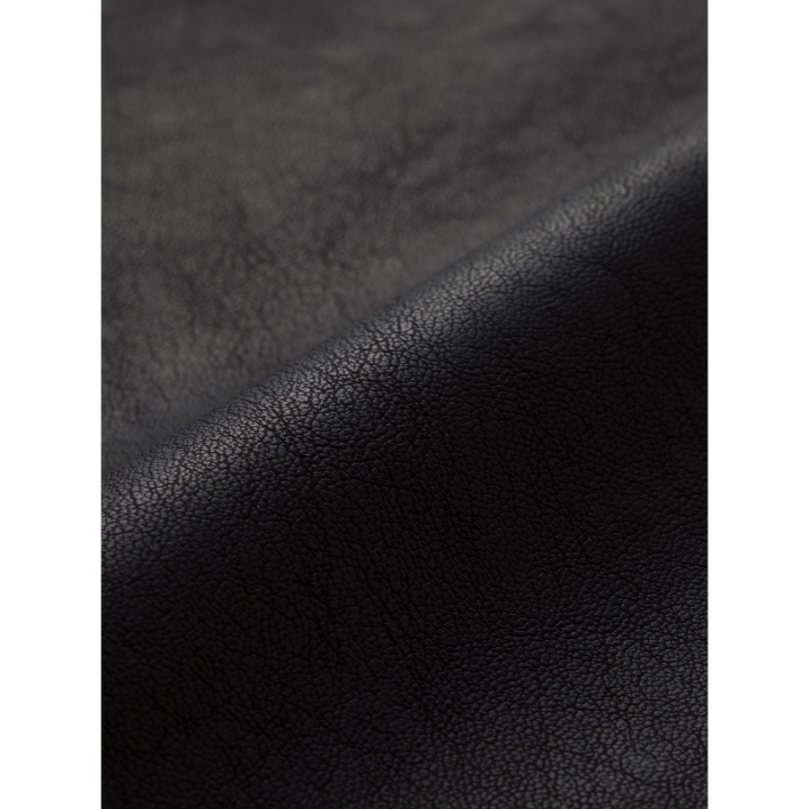 Uniqlo GU Box Pleats Skirt Fake Leather