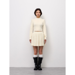 Uniqlo Knit Pleated Mini Skirt