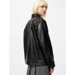 Uniqlo Coated Relaxed Shirt Jacket