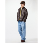 Uniqlo Coated Relaxed Shirt Jacket