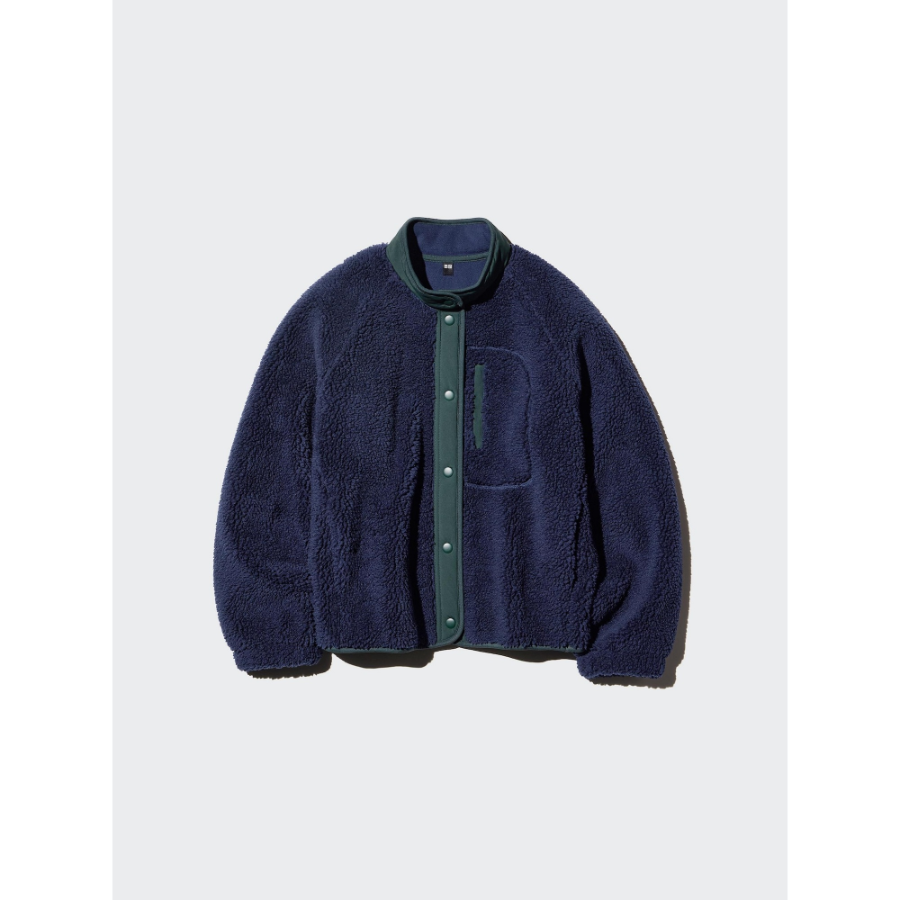 Uniqlo Boa Fleece Combination Jacket
