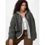 Uniqlo Boa Fleece Relaxed Cardigan