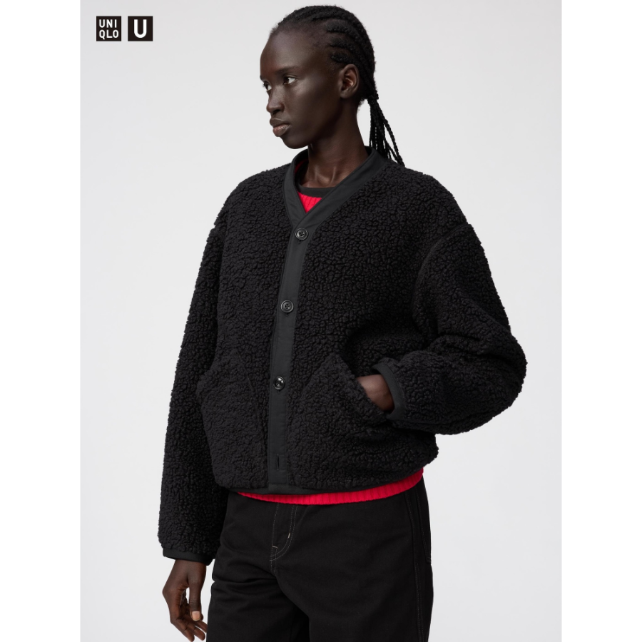 Uniqlo Fleece Short Jacket