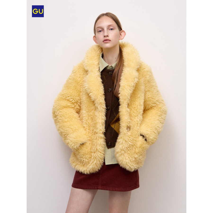 Uniqlo Fake Fur Jacket