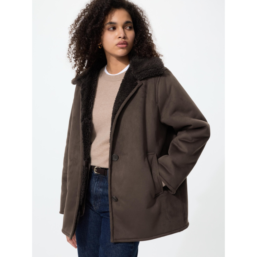 Uniqlo Boa Short Coat