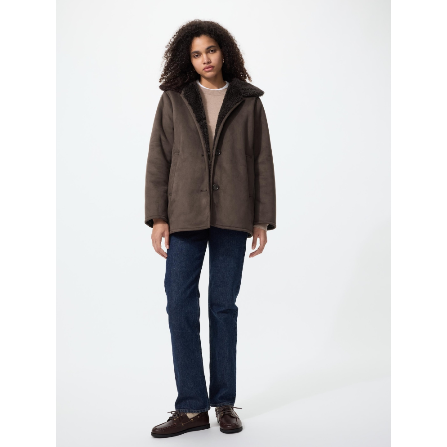 Uniqlo Boa Short Coat